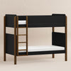 M18494BNL,TipToe Bunk Bed in Black and Natural Walnut