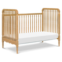 M7101HY,Liberty 3-in-1 Convertible Spindle Crib w/Toddler Bed Conversion Kit in Honey