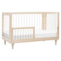 M9001KNX,Lolly 3-in-1 Convertible Crib w/Toddler Conversion Kit in Washed Natural/Acrylic