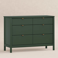 M25616FRGR,Bondi 6-Drawer Assembled Dresser in Forest Green