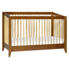 M10301CTN,Sprout 4-in-1 Convertible Crib w/Toddler Bed Conversion Kit in Chestnut&Natural