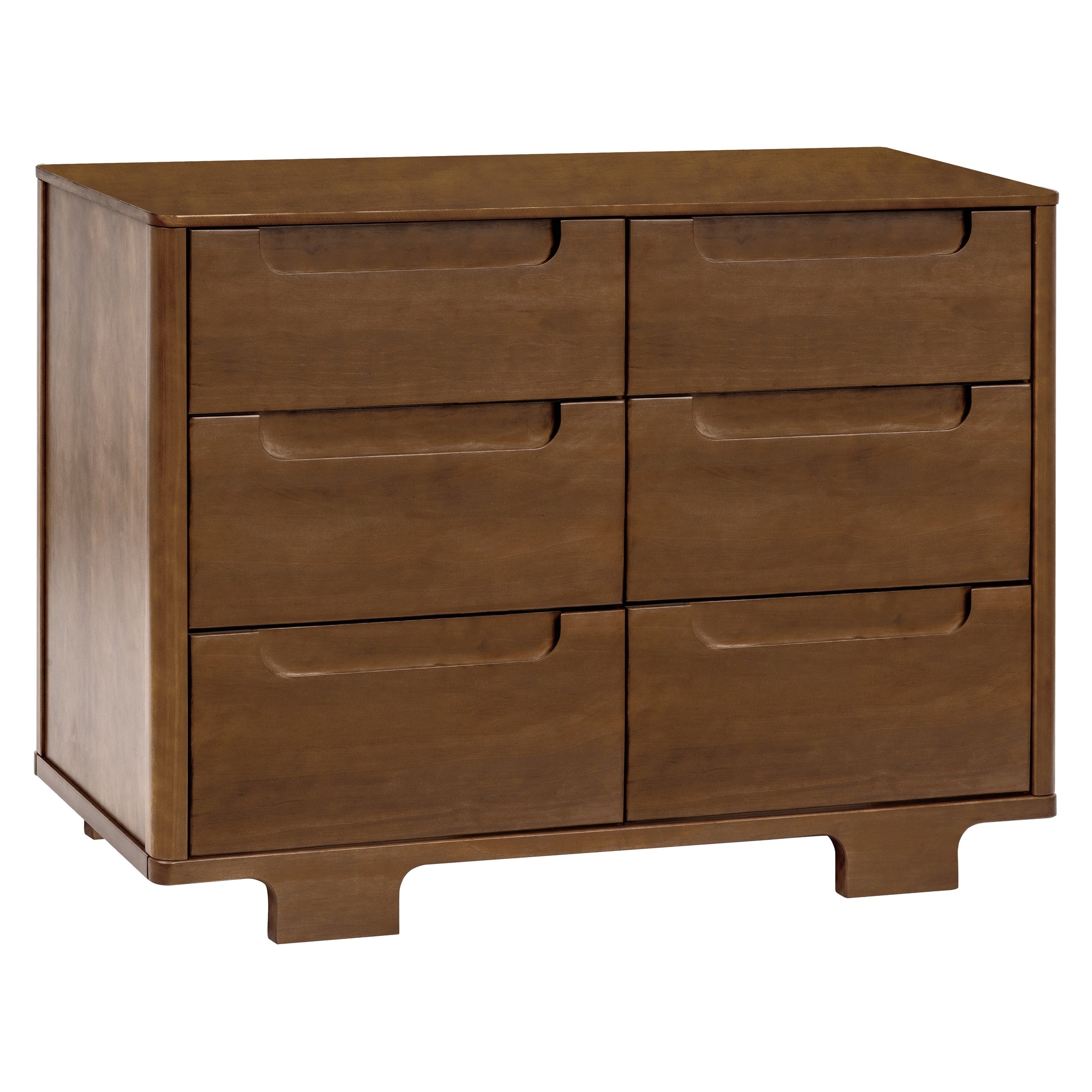 M23426NL,Yuzu 6-Drawer Dresser in Natural Walnut