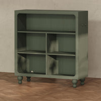 M33314AE,Nate Berkus x Babyletto Astre Assembled Bookcase in Archival Elm