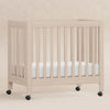 M6698NX,Origami Mini Crib in Washed Natural