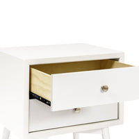 M15960RW,Palma Nightstand  Assembled in Warm White