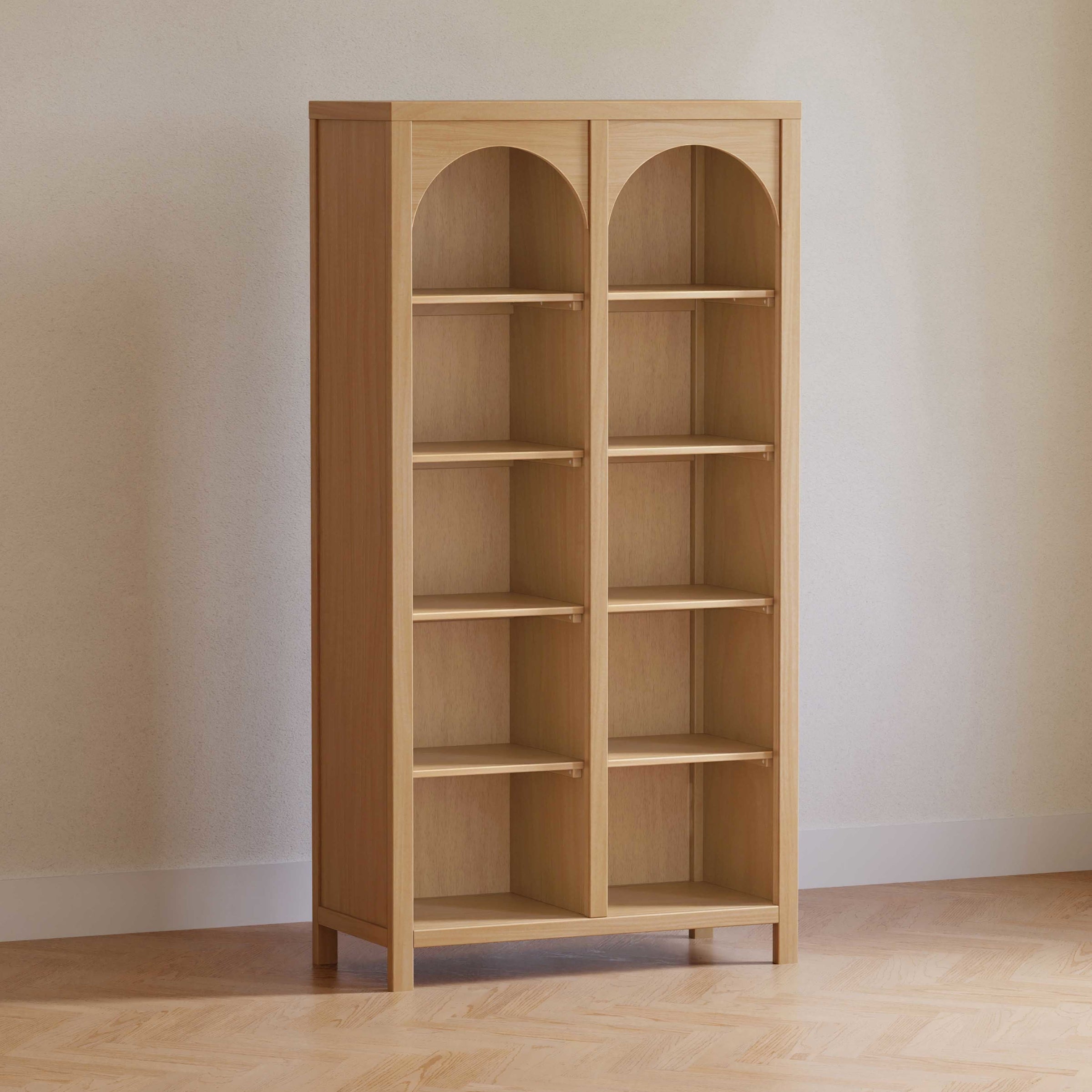 M24814HY,Eloise Bookcase  Assembled in Honey