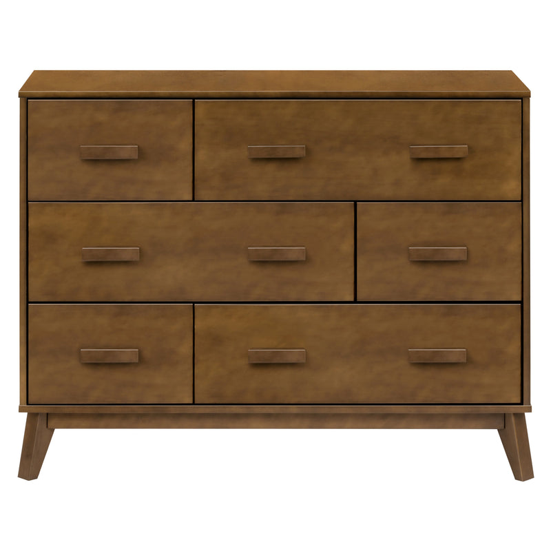 M5826NL,Scoot 6-Drawer Dresser in Natural Walnut