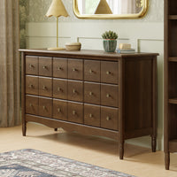 M7128NL,Liberty 9-Drawer Assembled Dresser in Natural Walnut