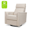 M17186PBEW,Willa Plus Power Glider Recliner w/ Power Headrest in Performance Beach Eco-Weave
