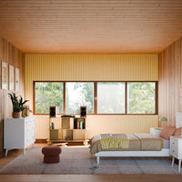 M31811HY,Crosby Open Bookcase in Honey