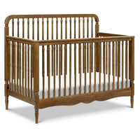 M7141NL,Liberty 4-in-1 Convertible Spindle Crib in Natural Walnut