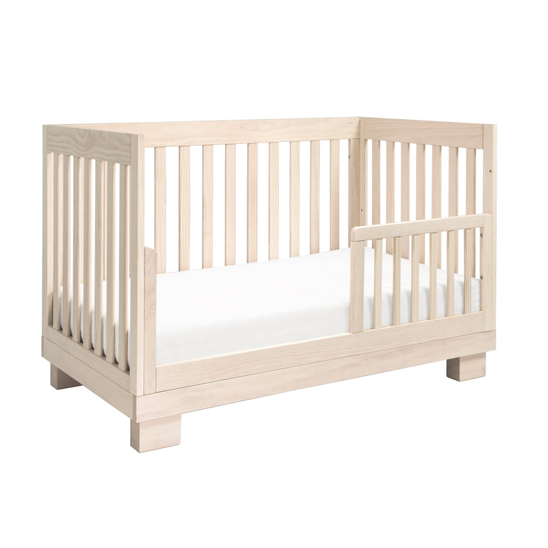 M6701NX,Modo 3-in-1 Convertible Crib w/Toddler Bed Conversion Kit in Washed Natural
