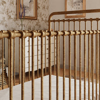 M15501VG,Abigail 3-in-1 Convertible Crib in Vintage Gold