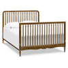 M7141NL,Liberty 4-in-1 Convertible Spindle Crib in Natural Walnut