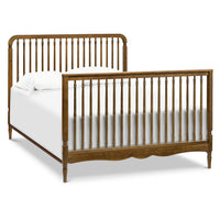 M7141NL,Liberty 4-in-1 Convertible Spindle Crib in Natural Walnut