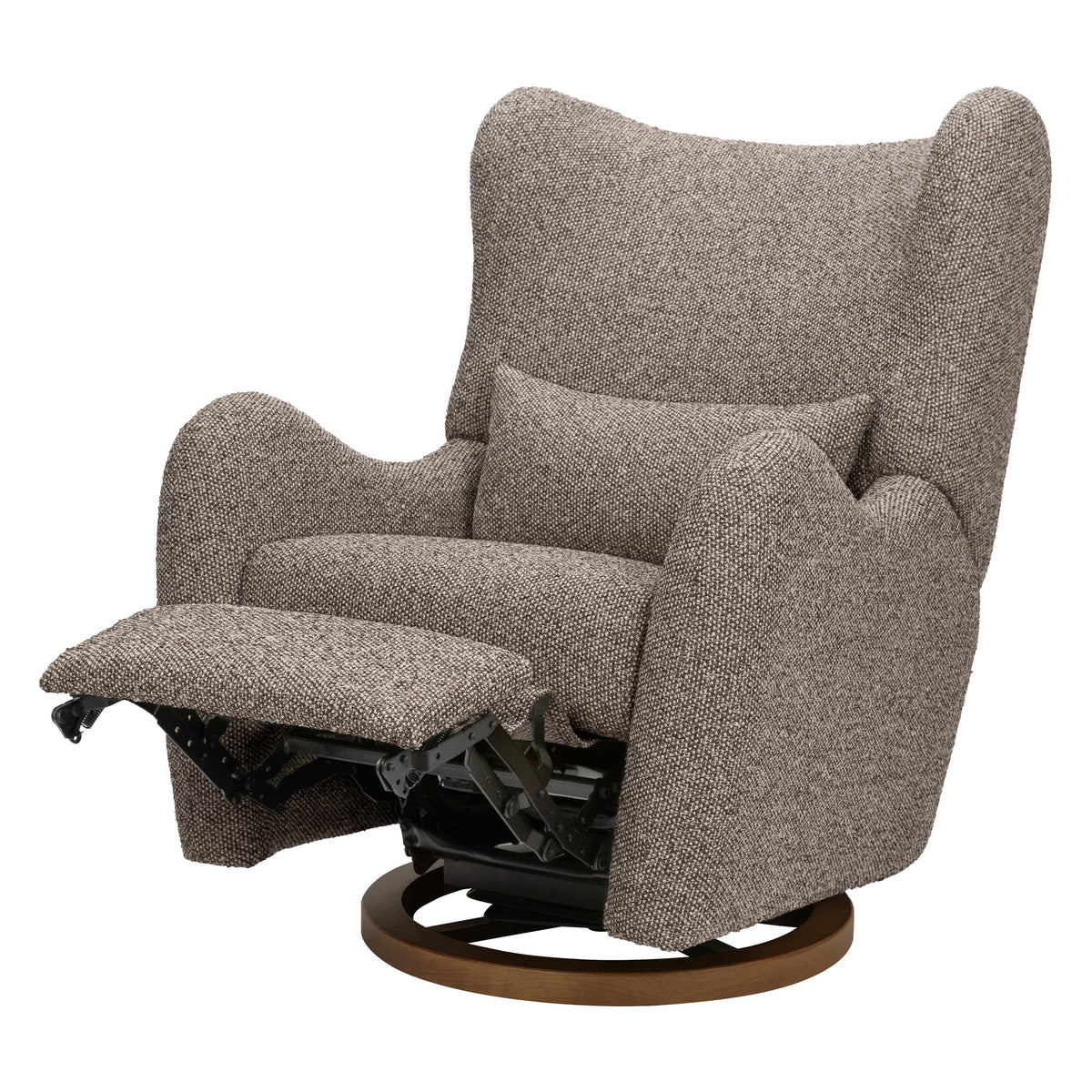 M34288ESWTB,Nate Berkus x Babyletto Westham Power Recliner in Performance Earth Slub Weave w/Toffee Base