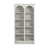M24814WDF,Eloise Bookcase  Assembled in White Driftwood