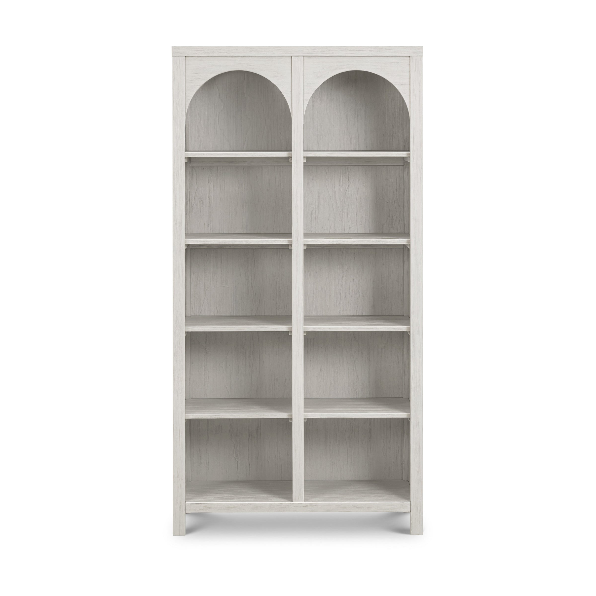 M24814WDF,Eloise Bookcase  Assembled in White Driftwood