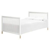 M12901WNX,Gelato 4-in-1 Convertible Crib w/Toddler Conversion Kit in White  NX Feet
