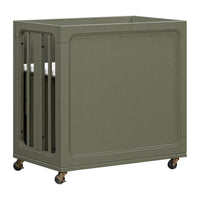 M33380AE,Nate Berkus x Babyletto Astre All-Stages Crib w/Bassinet & Toddler Bed Kits in Archival Elm