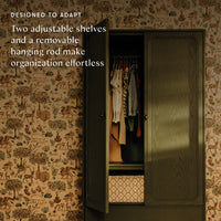 M33329AE,Nate Berkus x Babyletto Astre Assembled Armoire in Archival Elm