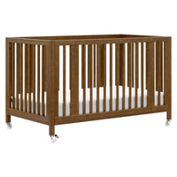 M30880NL,Rolli 9-in-1 Convertible All-Stages?? Crib w/ Bassinet & Toddler Bed Kits in Natural Walnut