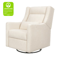 M11286PWB,Kiwi Plus Power Glider Recliner w/ Power Headrest in Performance Ivory Boucle