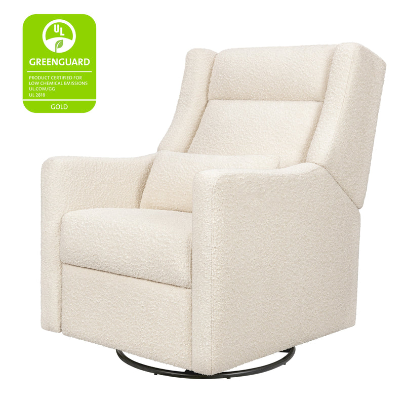 M11286PWB,Kiwi Plus Power Glider Recliner w/ Power Headrest in Performance Ivory Boucle