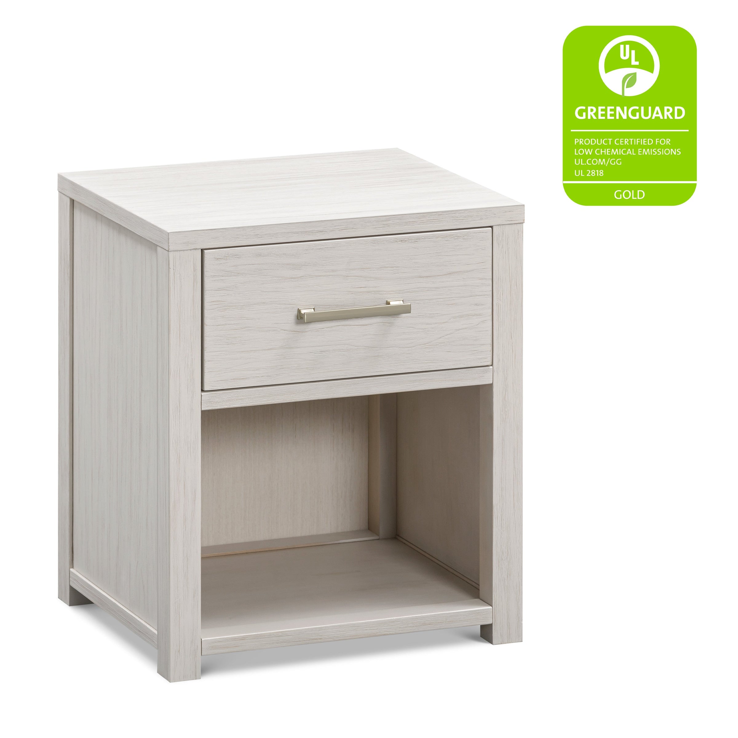 B26460WDF,Hemsted Nightstand  Assembled in White Driftwood