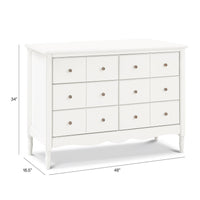 M7116RW,Liberty 6-Drawer Assembled Dresser in Warm White