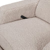 M22287EGS,Crewe Recliner and Swivel Glider in Earl Grey Shearling