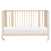 M30880NX,Rolli 9-in-1 Convertible All-Stages?? Crib w/ Bassinet & Toddler Bed Kits in Washed Natural