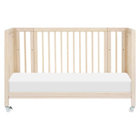 M30880NX,Rolli 9-in-1 Convertible All-Stages?? Crib w/ Bassinet & Toddler Bed Kits in Washed Natural