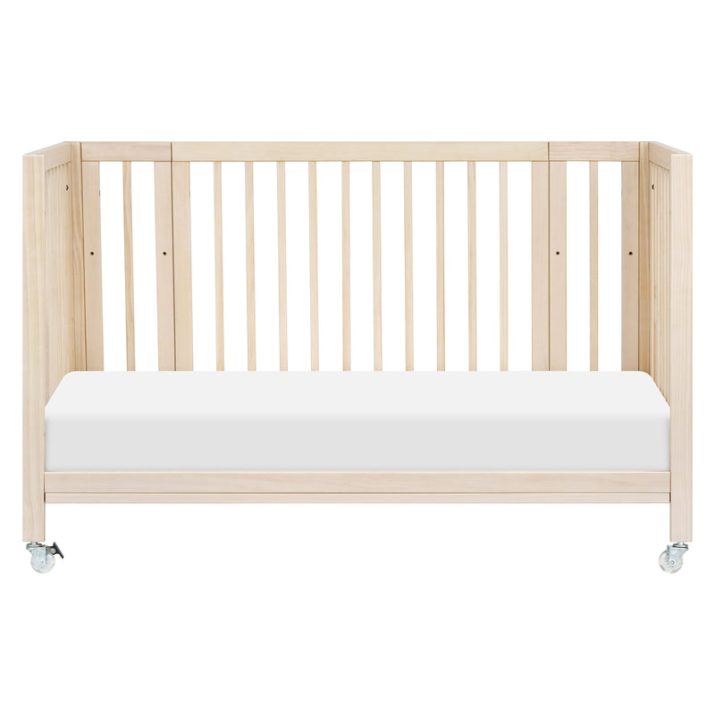 M30880NX,Rolli 9-in-1 Convertible All-Stages?? Crib w/ Bassinet & Toddler Bed Kits in Washed Natural