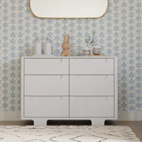 M23426W,Yuzu 6-Drawer Dresser in White