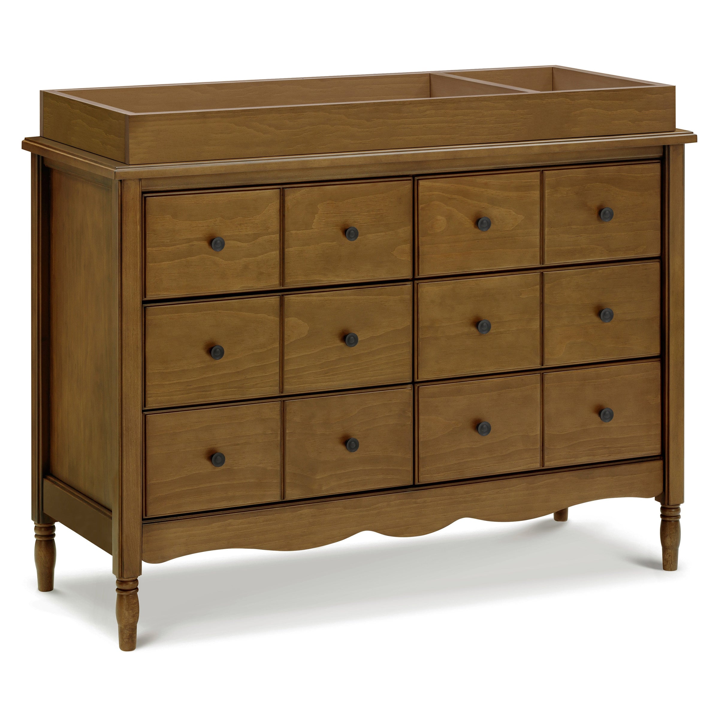 M7116NL,Liberty 6-Drawer Assembled Dresser in Natural Walnut