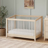 M10301NXW,Sprout 4-in-1 Convertible Crib w/Toddler Bed Conversion Kit in W Natural/White