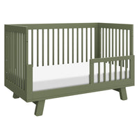 M4201OL,Hudson 3-in-1 Convertible Crib w/Toddler Bed Conversion Kit in Olive