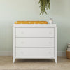 M10323W,Sprout 3-Drawer Changer Dresser in White Finish