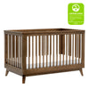 M5801NL,Scoot 3-in-1 Convertible Crib w/Toddler Bed Conversion Kit in Natural Walnut