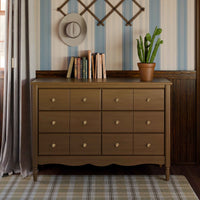 M7116NL,Liberty 6-Drawer Assembled Dresser in Natural Walnut