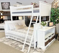 Great Lakes Twin over Full Bunk Bed with Ladder
