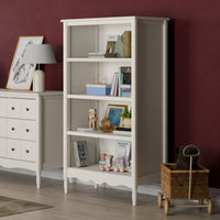 M7114RW,Liberty Assembled Bookcase in Warm White