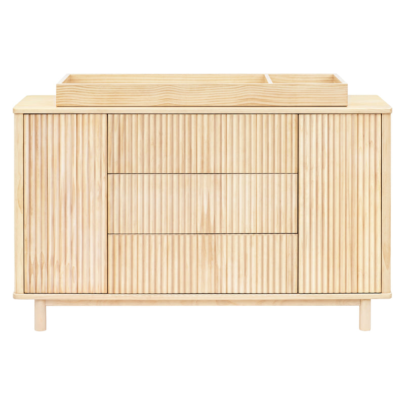 M29816BD,Pogo Tambour Assembled Dresser in Blonde