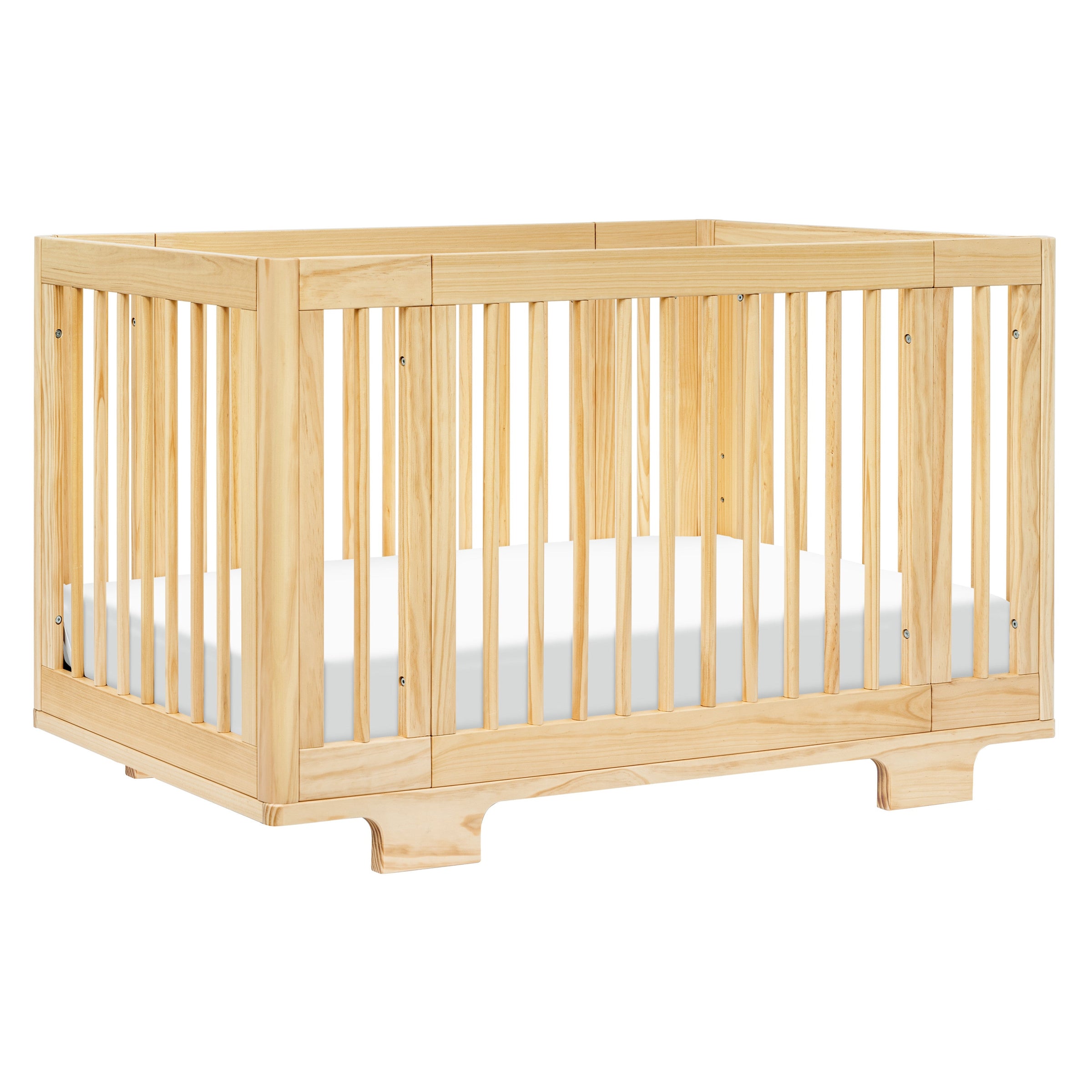 M23401N,Yuzu 8-in-1 Convertible Crib w/All-Stages Conversion Kits in Natural