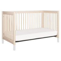 M12901NXW,Gelato 4-in-1 Convertible Crib w/Toddler Conversion Kit in Washed Natural  W Feet