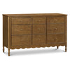M32328NL,Ambrosia 9-Drawer Assembled Dresser in Natural Walnut