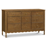 M32328NL,Ambrosia 9-Drawer Assembled Dresser in Natural Walnut