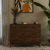 M5826NL,Scoot 6-Drawer Dresser in Natural Walnut