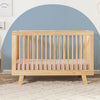 M4201N,Hudson 3-in-1 Convertible Crib w/Toddler Bed Conversion Kit in Natural Finish